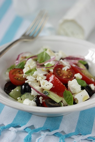 salade grecque au chevre