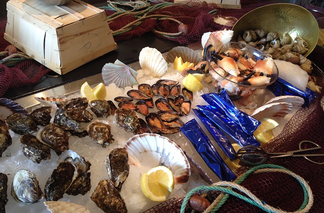 buffet coquillages