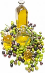 olives and olive oil