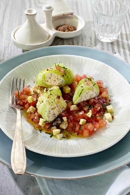 Cannelloni concombre-feta