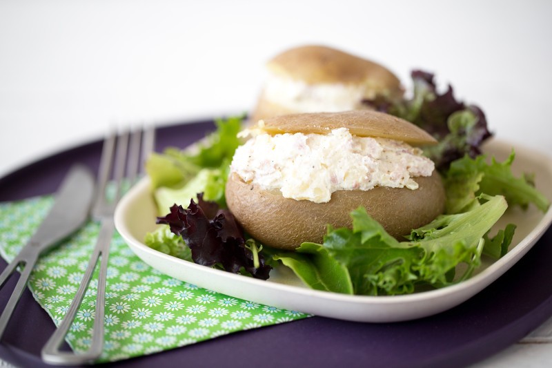 Pommes de terre au fromage frais