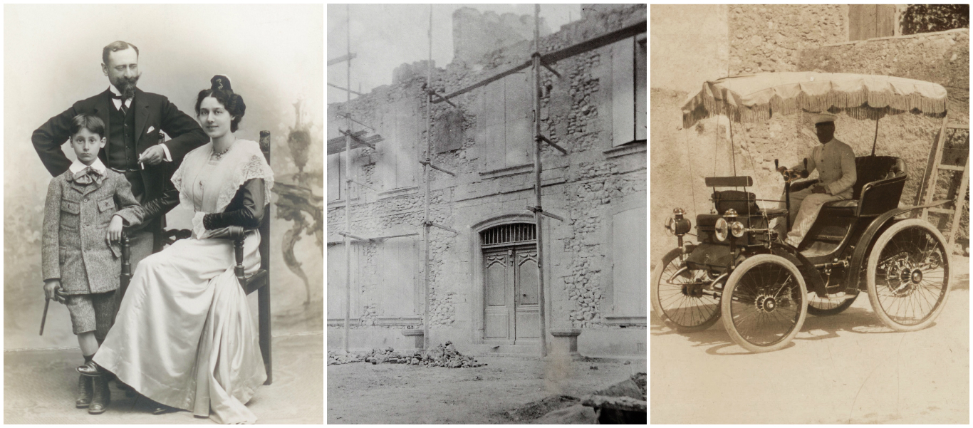 collage chateau de beaupre historique