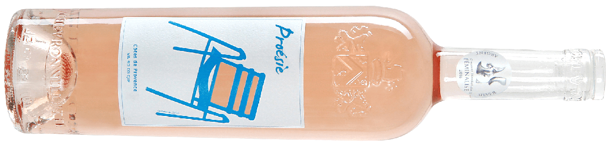 proésie vin rosé le Grand pastis