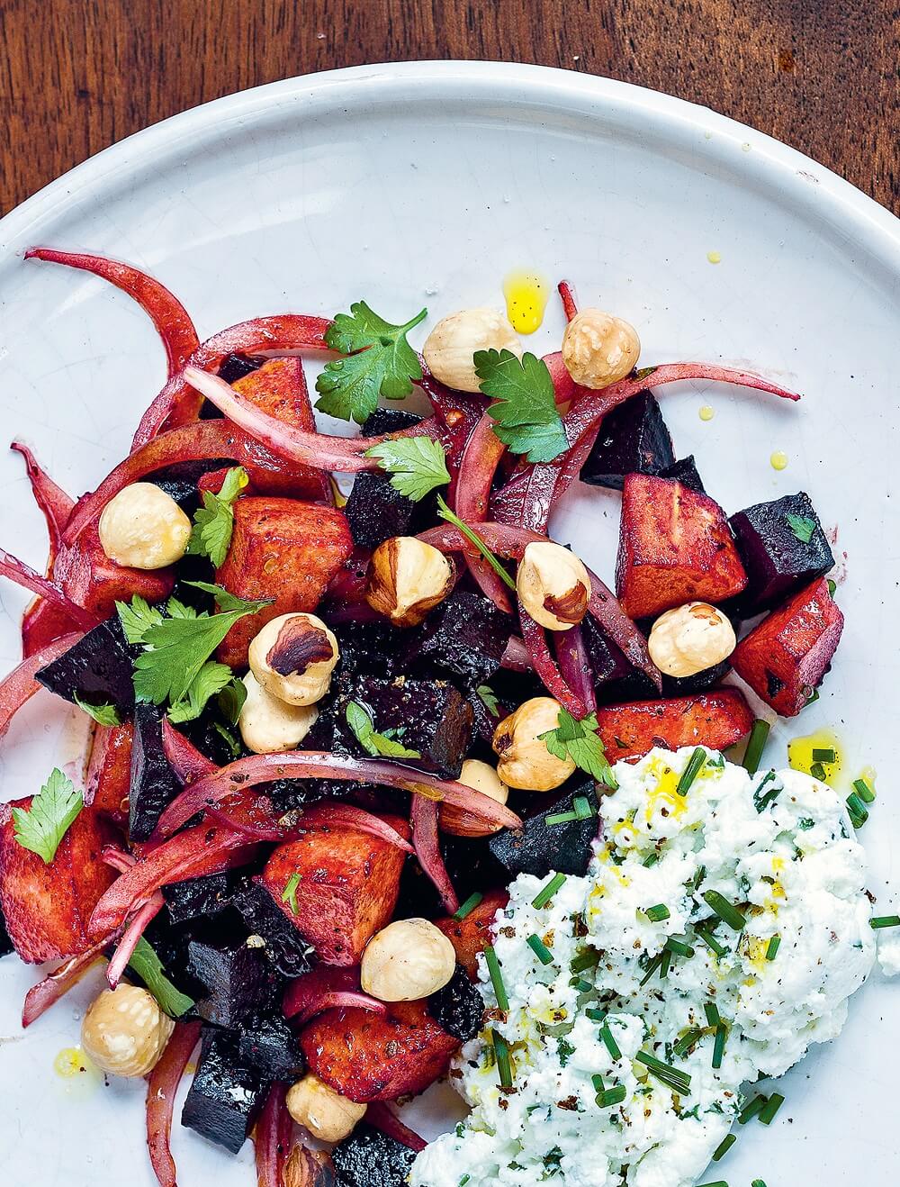 salade betterave fromage de chevre