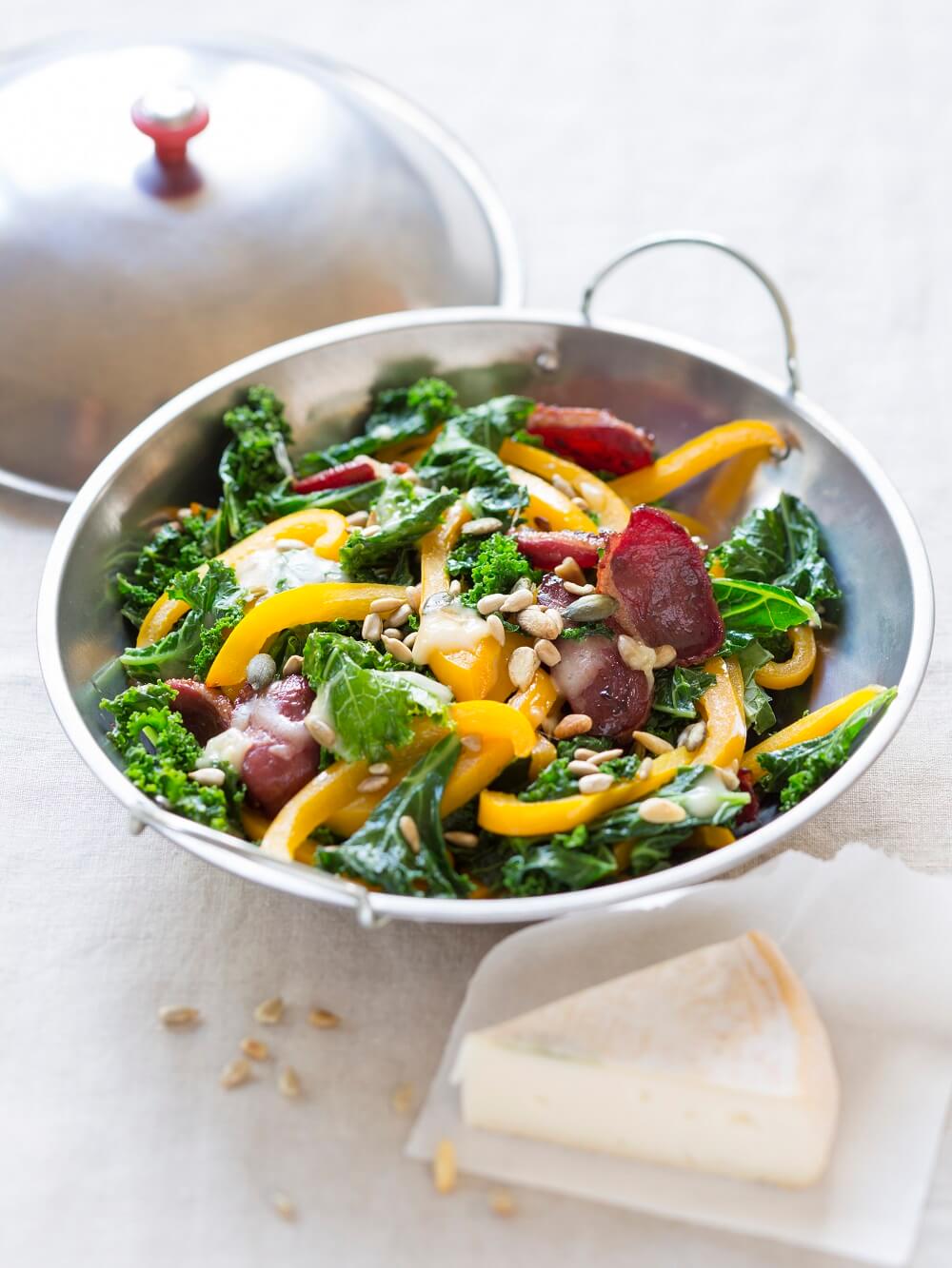 wok de chou kale