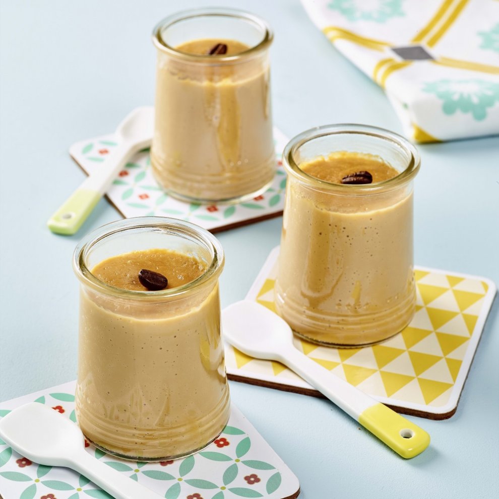 Petits pots de crème café