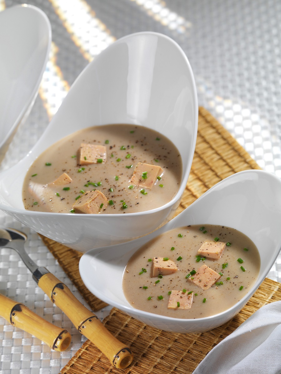 Velouté de cèpes au foie gras deals