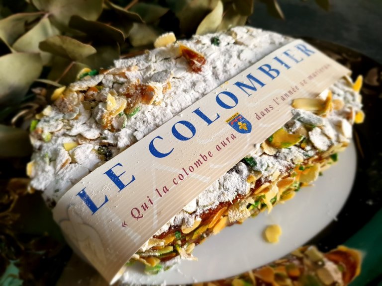 Le Colombier éphémère gâteau de la Pentecôte