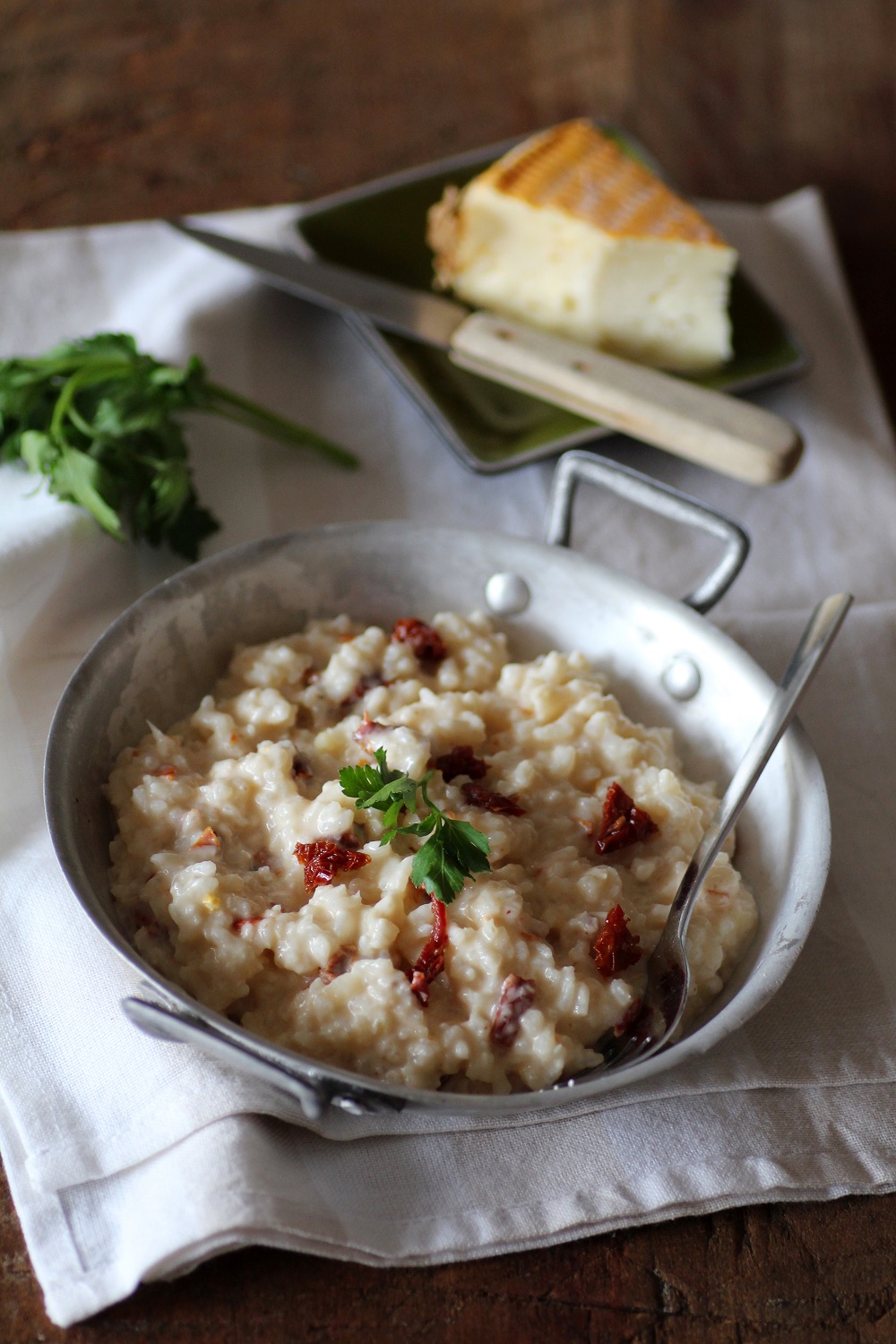 Risotto à la tomate séchée