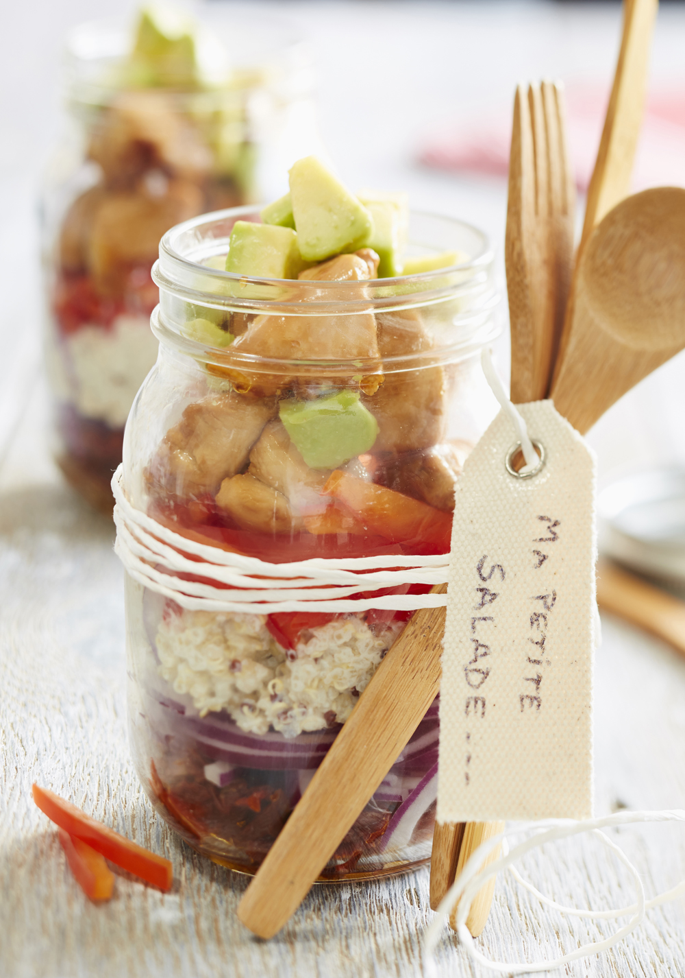 Salade composée au quinoa