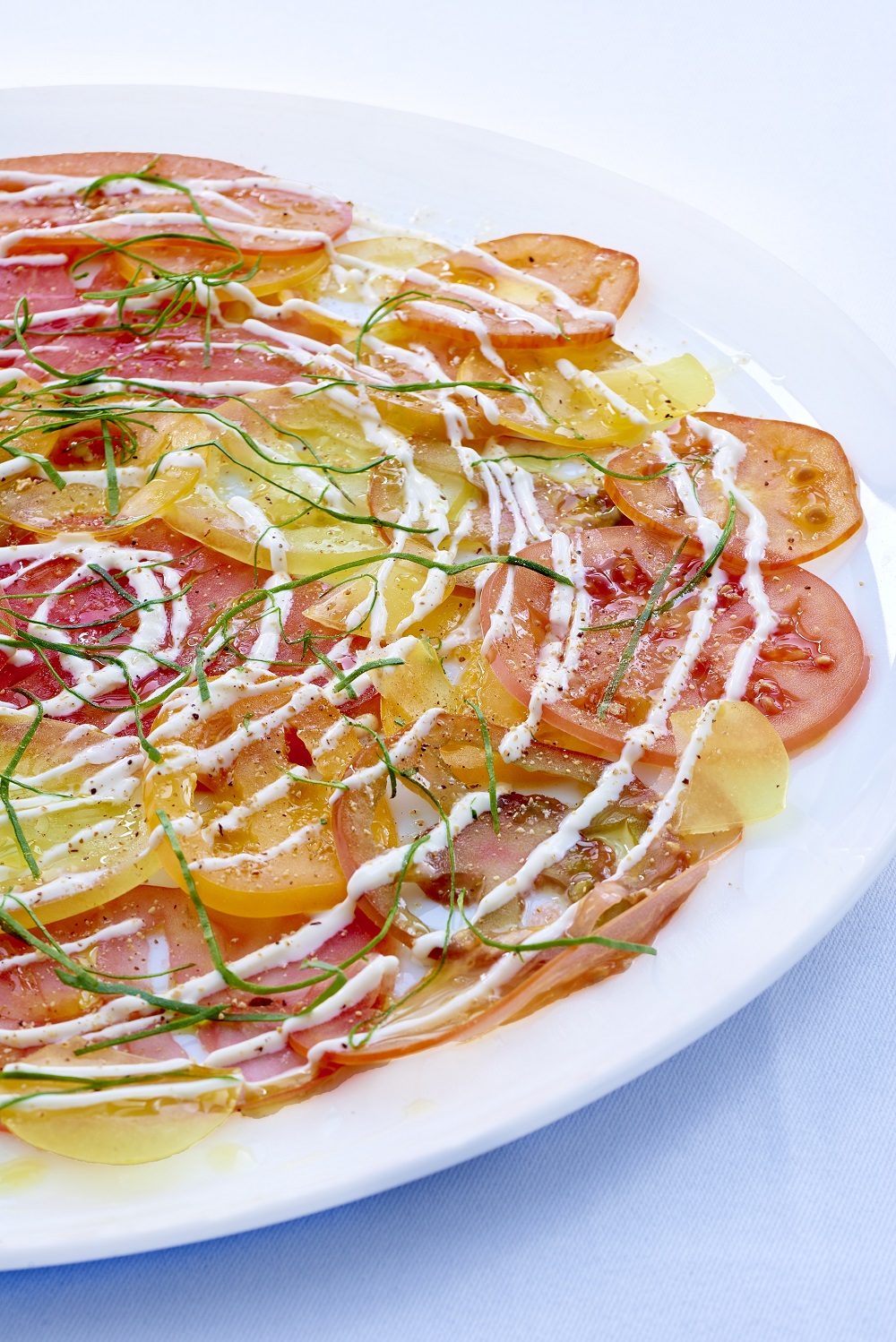 Carpaccio  de tomates