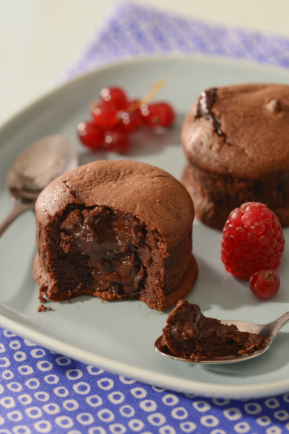 Le fondant express au chocolat noir intense... à réserver aux adultes