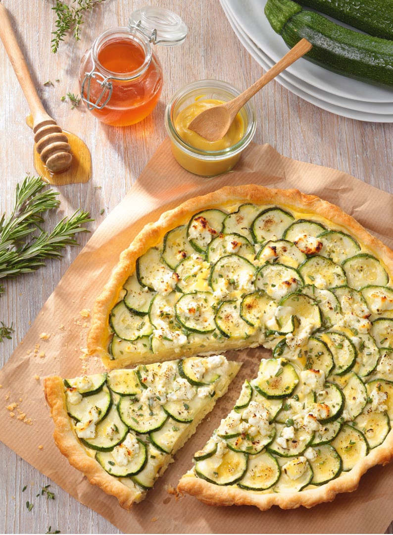 Tarte de courgettes