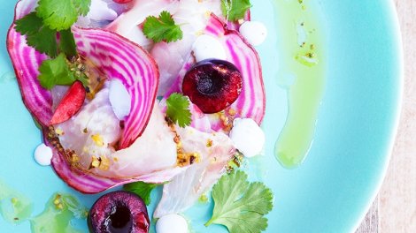 carpaccio de daurade