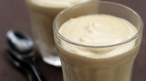 mousse légère au caramel