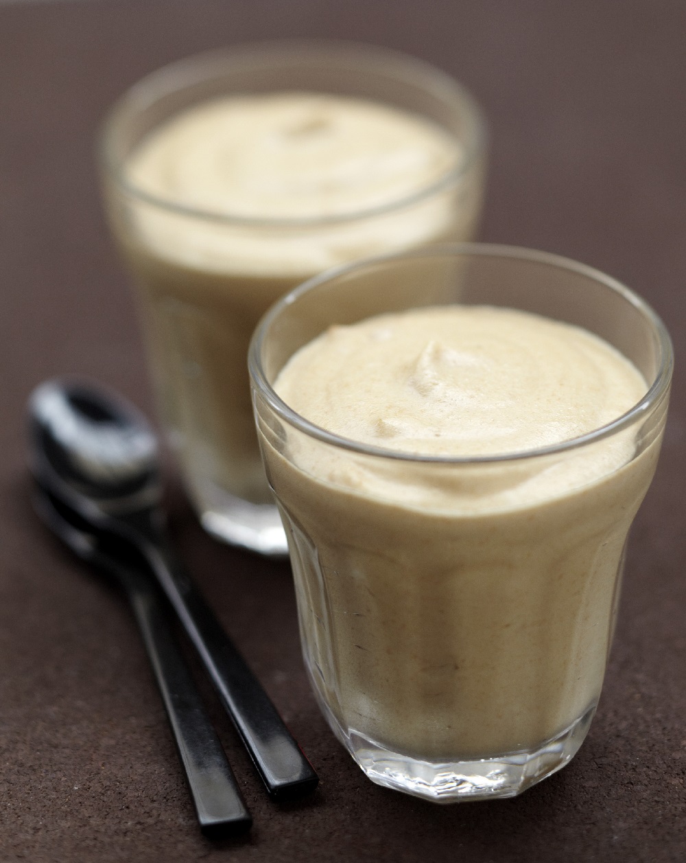 mousse légère au caramel