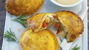 calzone a l'agneau curry et romarin