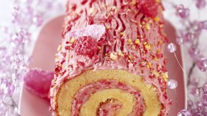bûche rose