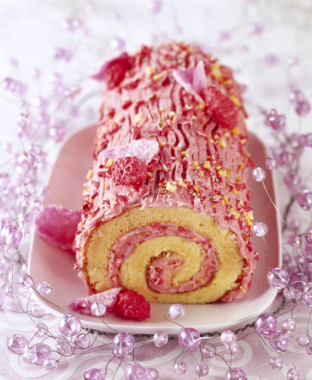 bûche rose