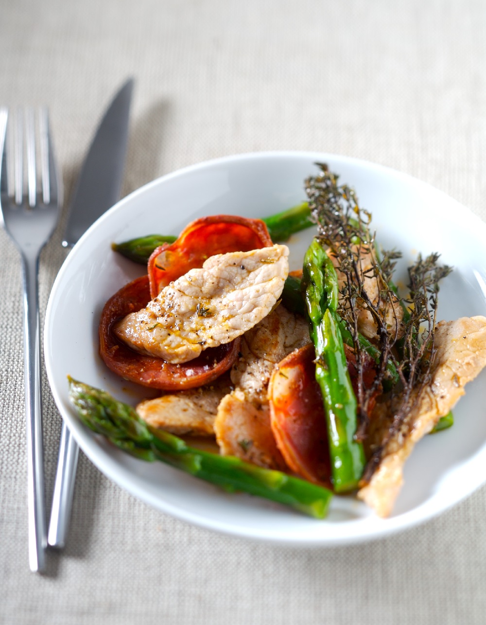 émincé de veau