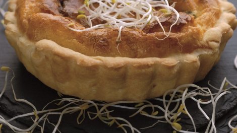 quiches salées aux asperges