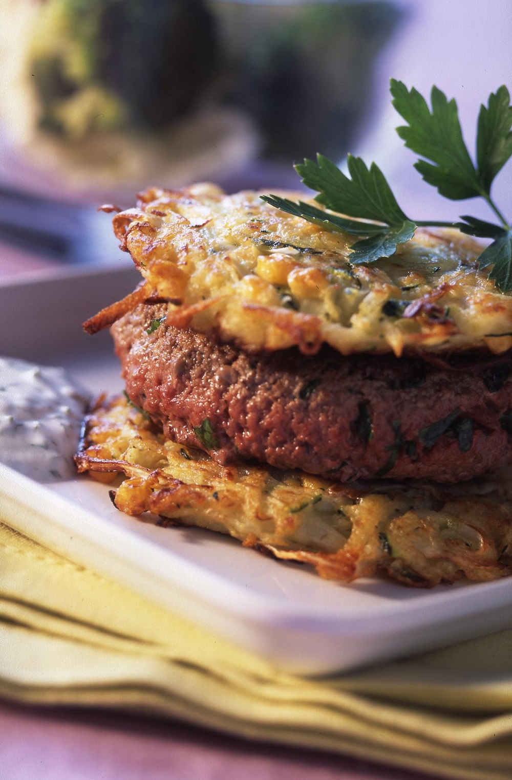 hamburgers aux légumes