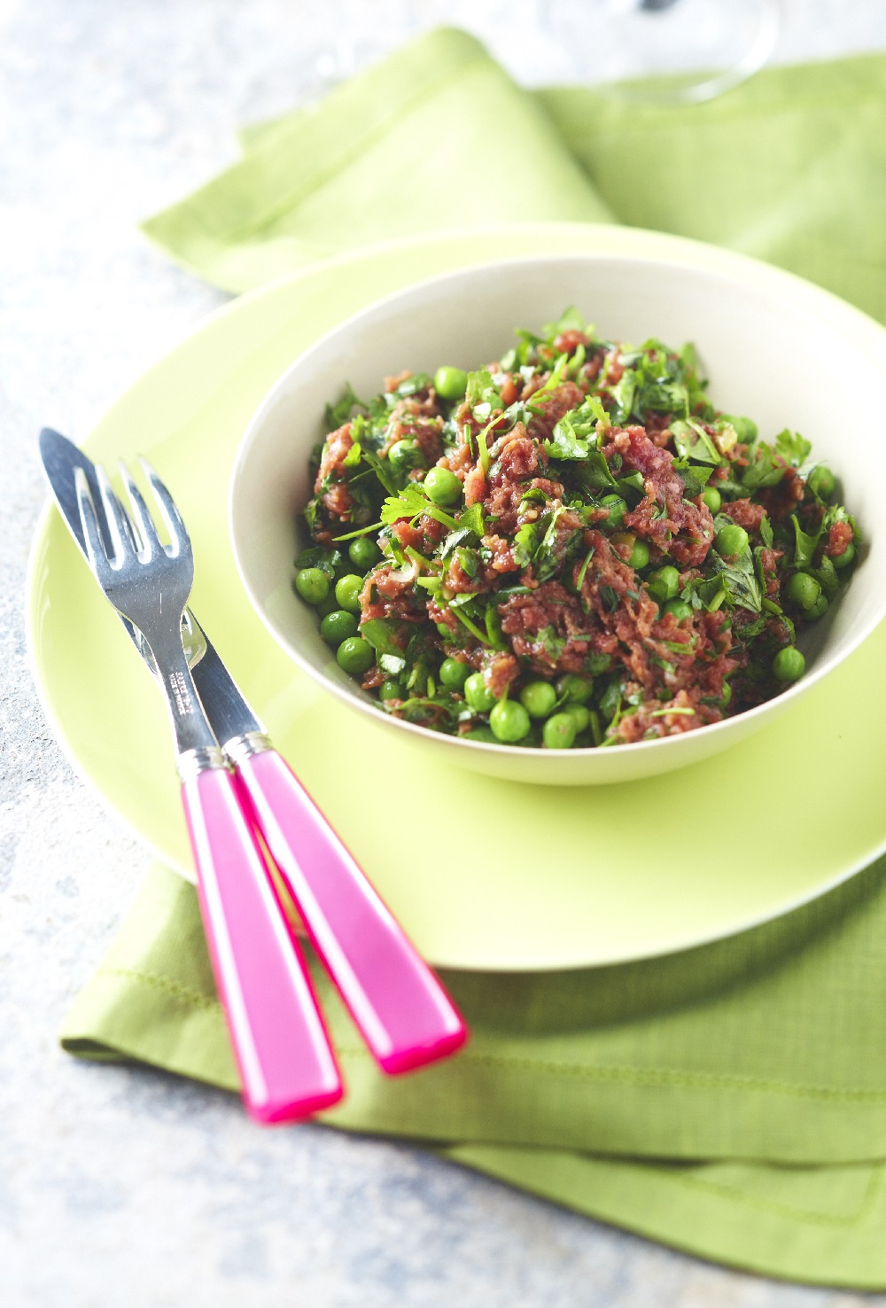 tartare de bœuf Véronèse