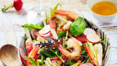 salade de crevettes