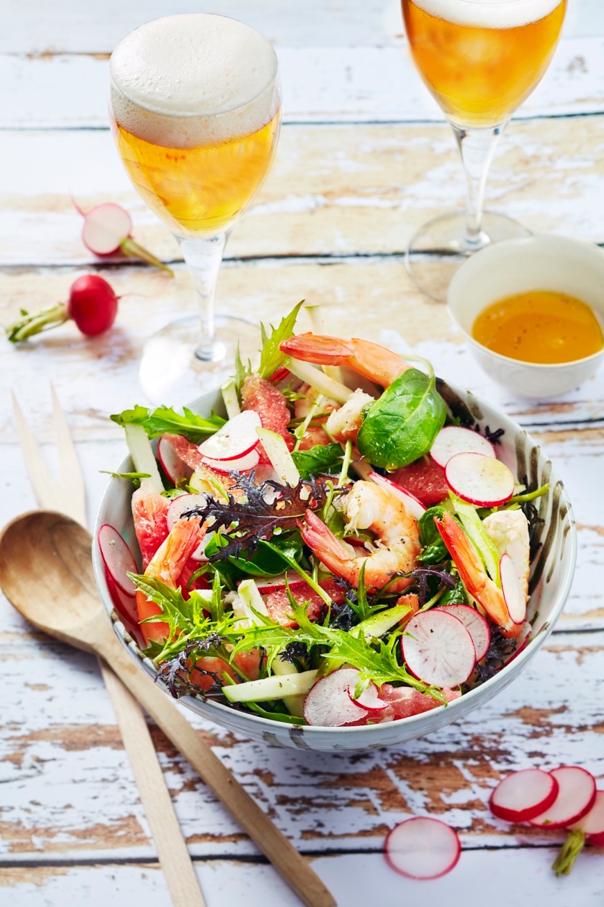 salade de crevettes