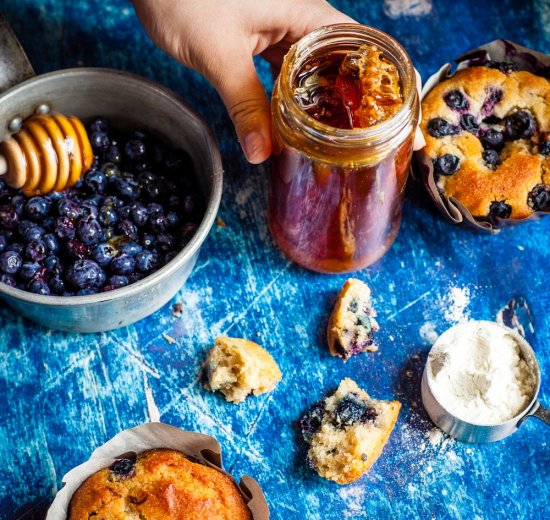 muffins aux cassis