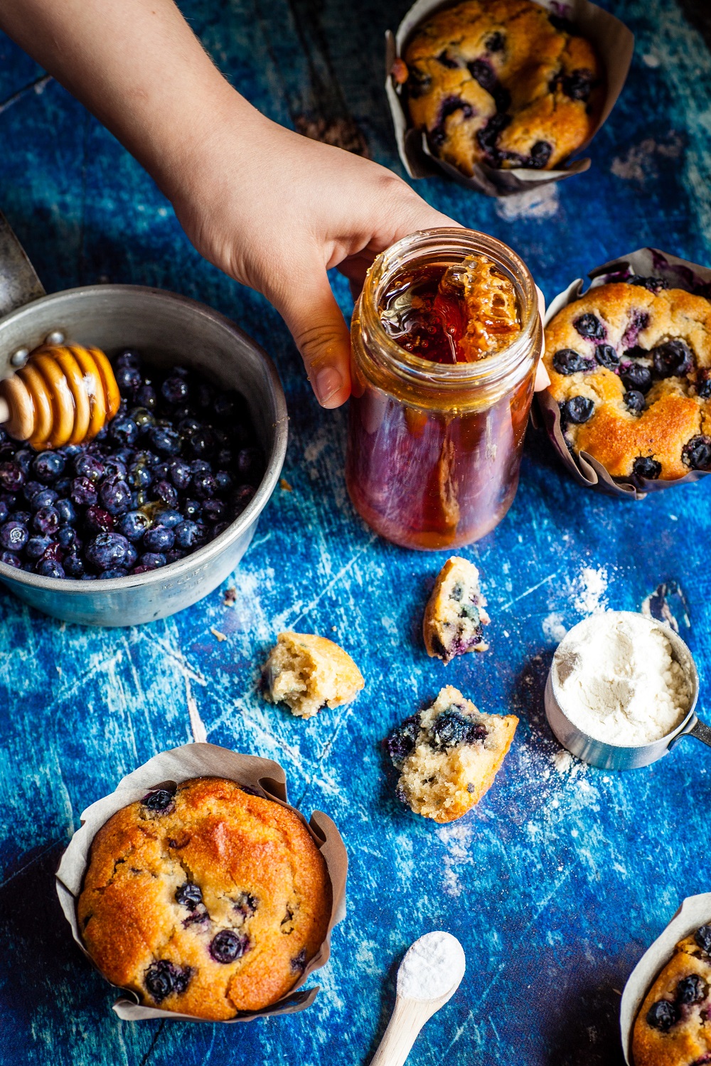 muffins aux cassis