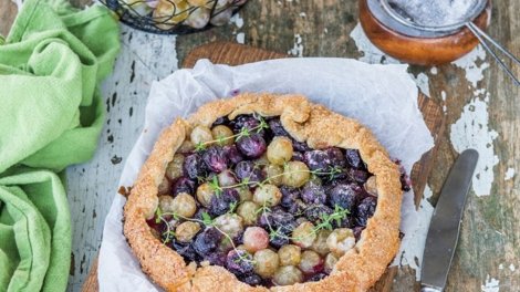 tarte sucrée au thym