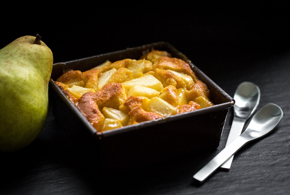 gâteau aux poires