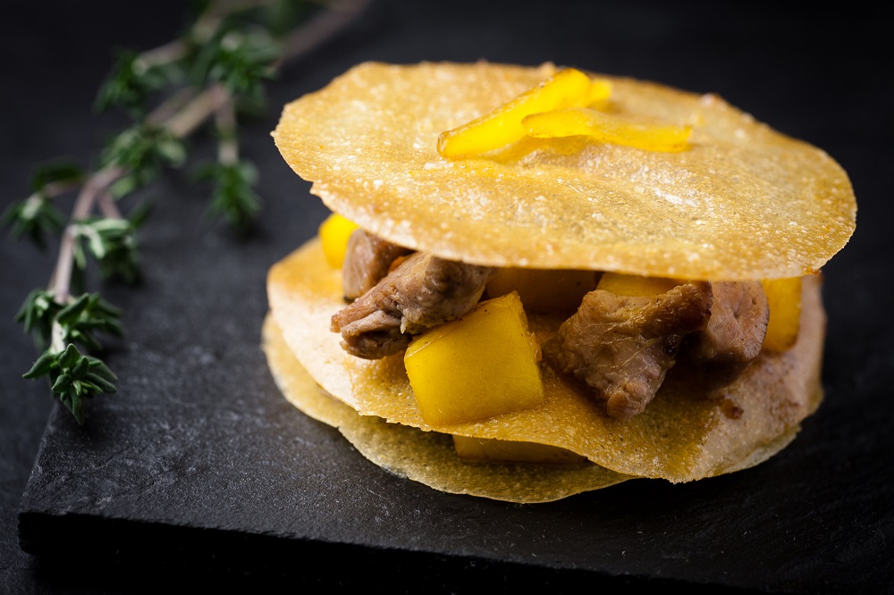 croustillant de mangue-magret