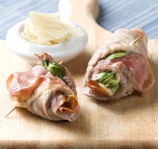 saltimbocca aux épinards
