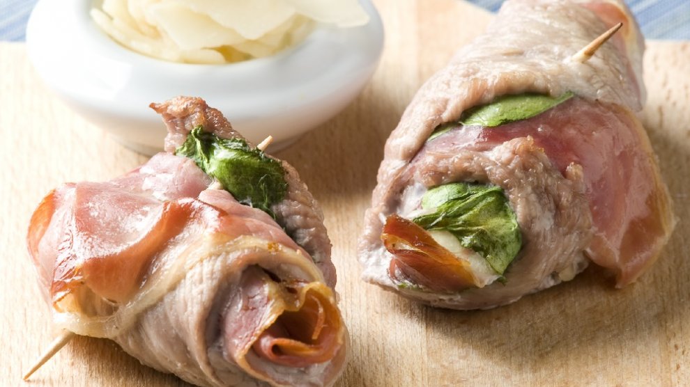 saltimbocca aux épinards