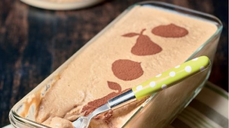 tiramisu marrons-poires