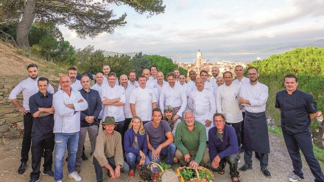 les Chefs à Saint-Tropez fêtent les producteurs
