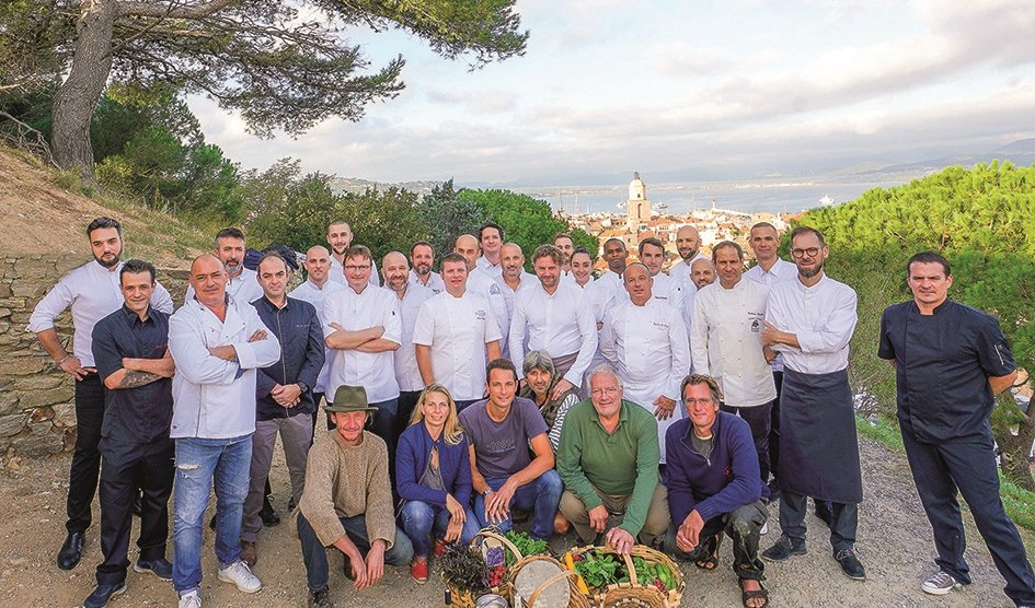 les Chefs à Saint-Tropez fêtent les producteurs