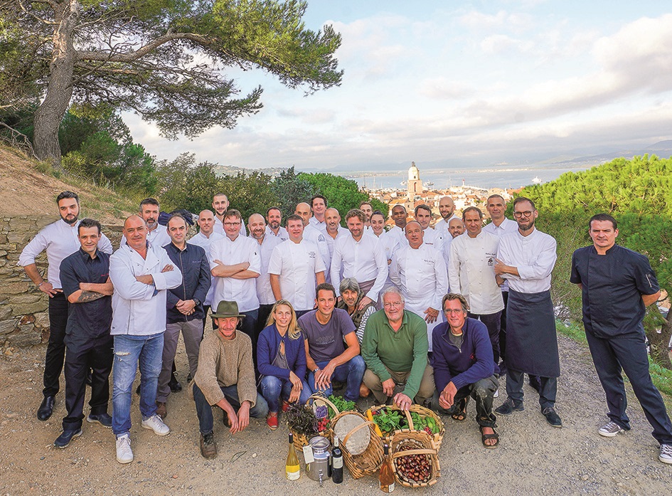 les Chefs à Saint-Tropez fêtent les producteurs