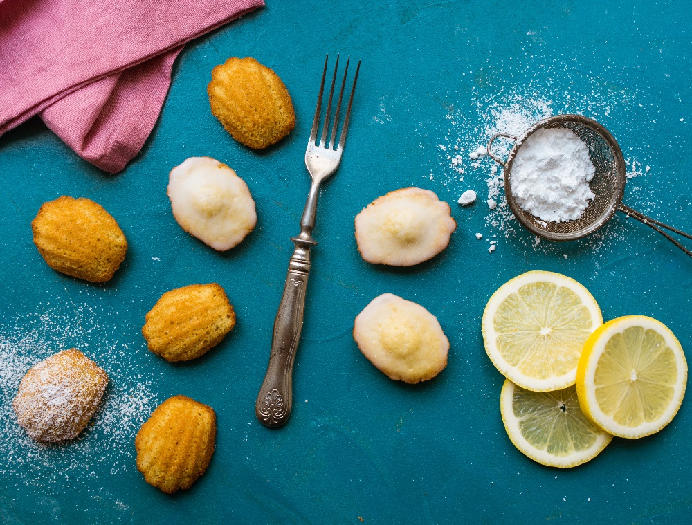 madeleines au citron