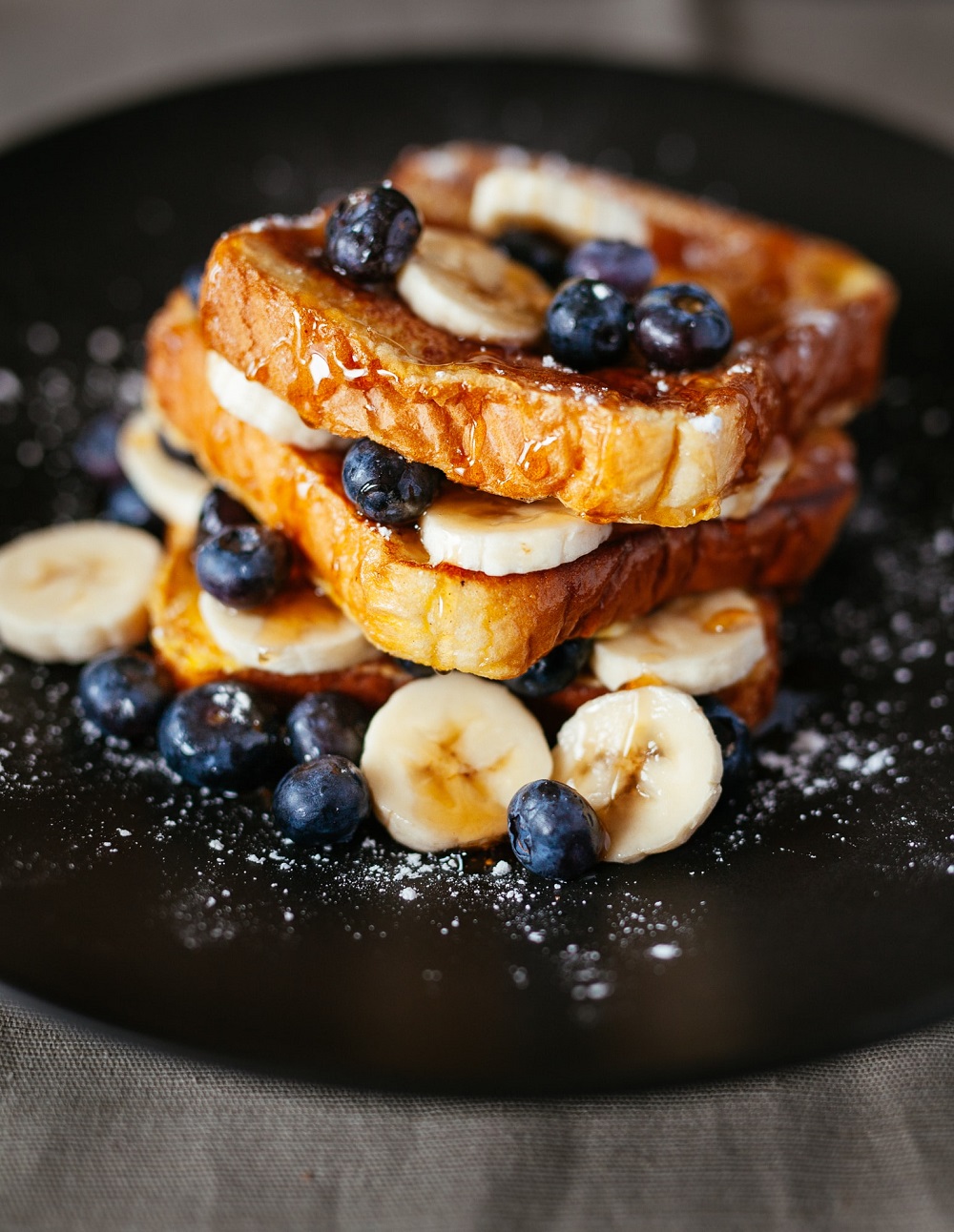 pain perdu aux fruits