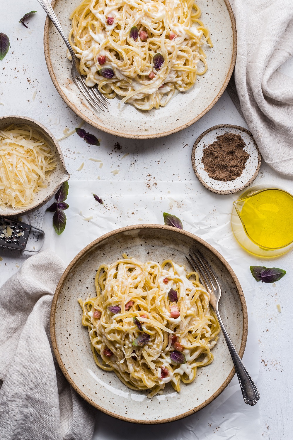 pâtes carbonara