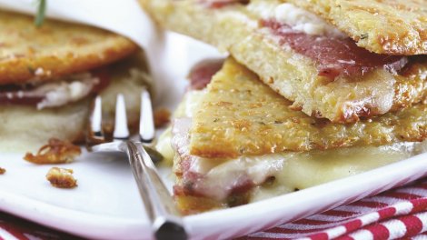 croque-Monsieur aux pommes de terre