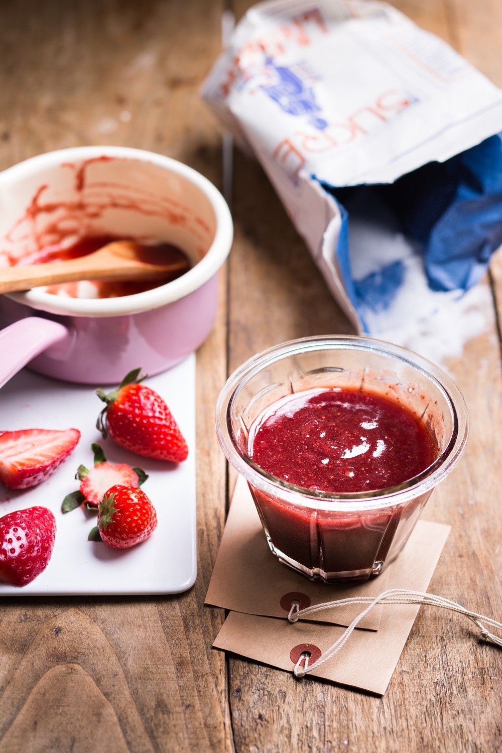 confiture de fraises