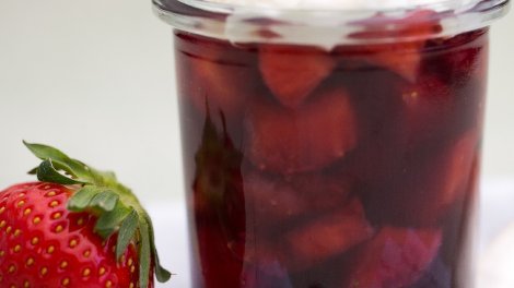 gelée de fraises