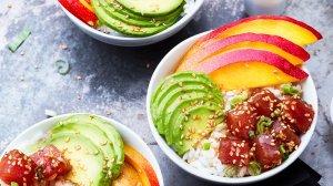 poke bowl à la mangue