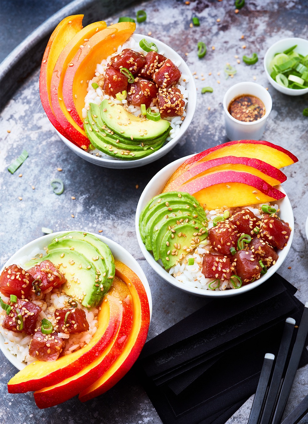 poke bowl à la mangue