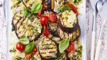 aubergines grillées à l'italienne