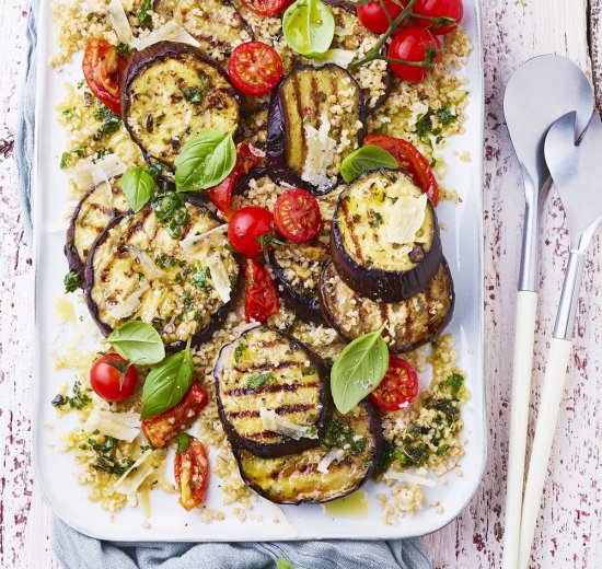 aubergines grillées à l'italienne
